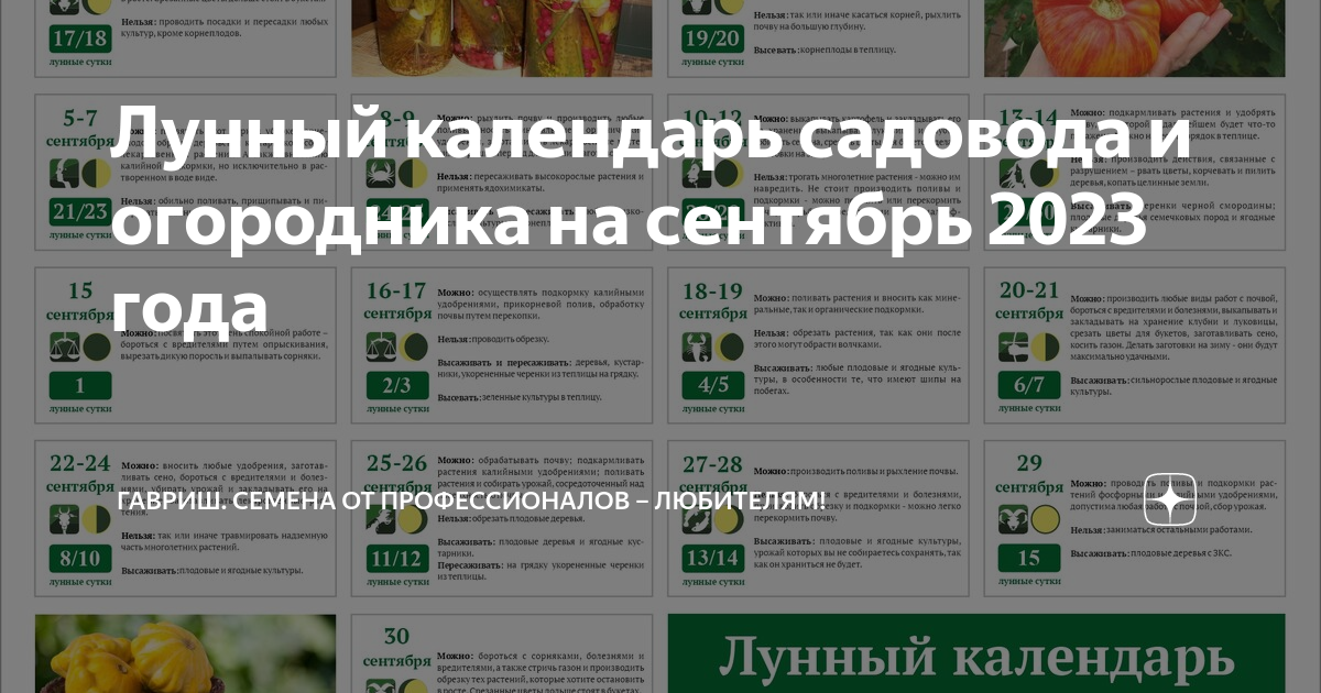 ЛУННЫЙ КАЛЕНДАРЬ САДОВОДА И ОГОРОДНИКА - купить в интернет-магазине.