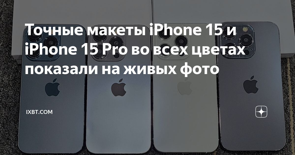 Iphone 15 pro тесты