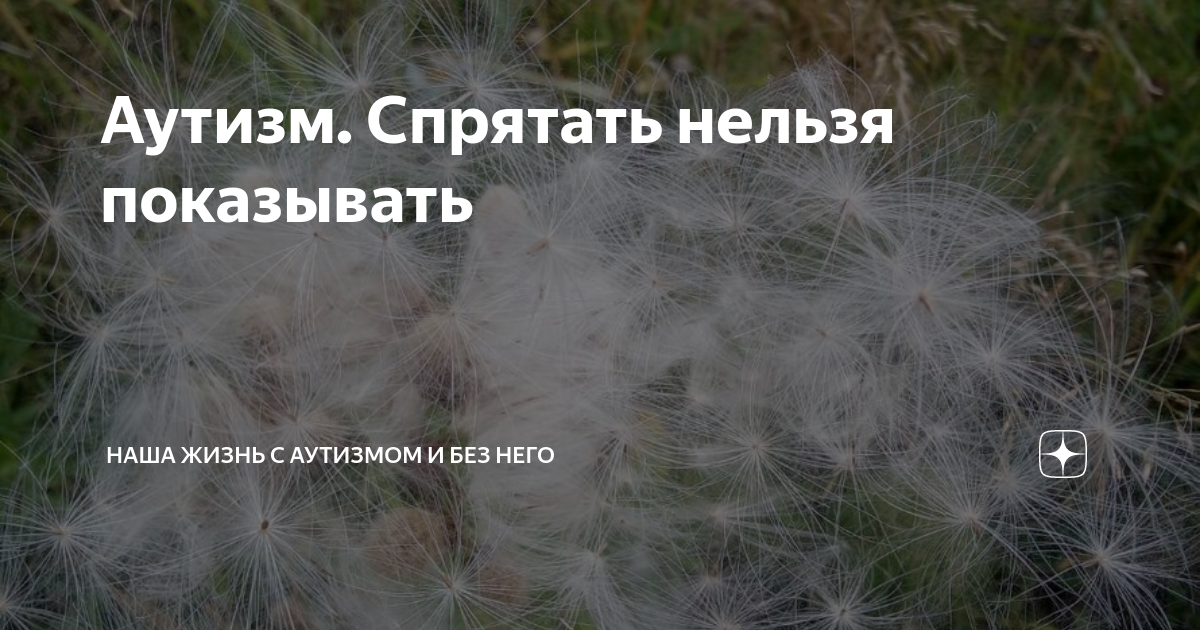 Аутизм. Спрятать нельзя показывать | Наша жизнь с аутизмом и без него ...