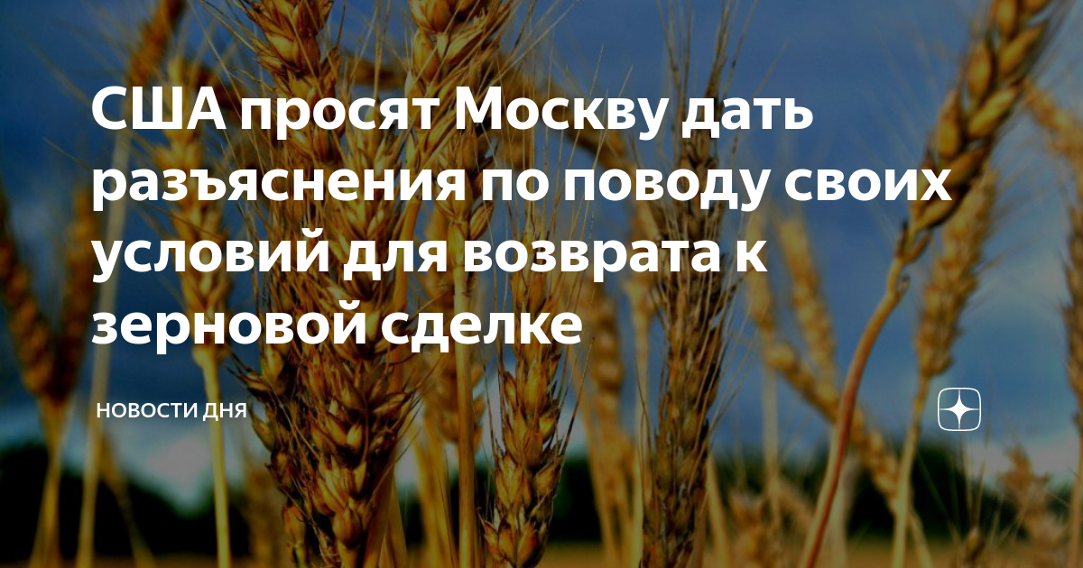 США просят Москву дать разъяснения по поводу своих условий для возврата ...