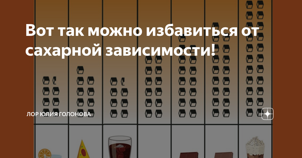 Вот так можно избавиться от сахарной зависимости! | Врач Юлия Голонова ...