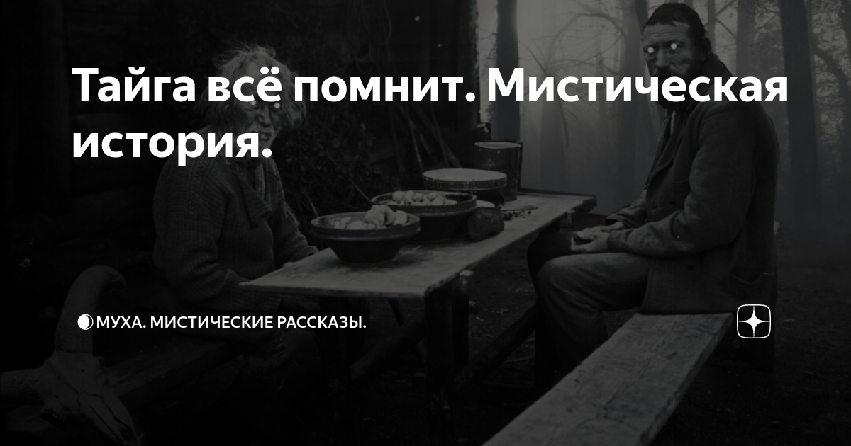 Тайга всё помнит. Мистическая история. | ??МуХа. Мистические рассказы ...