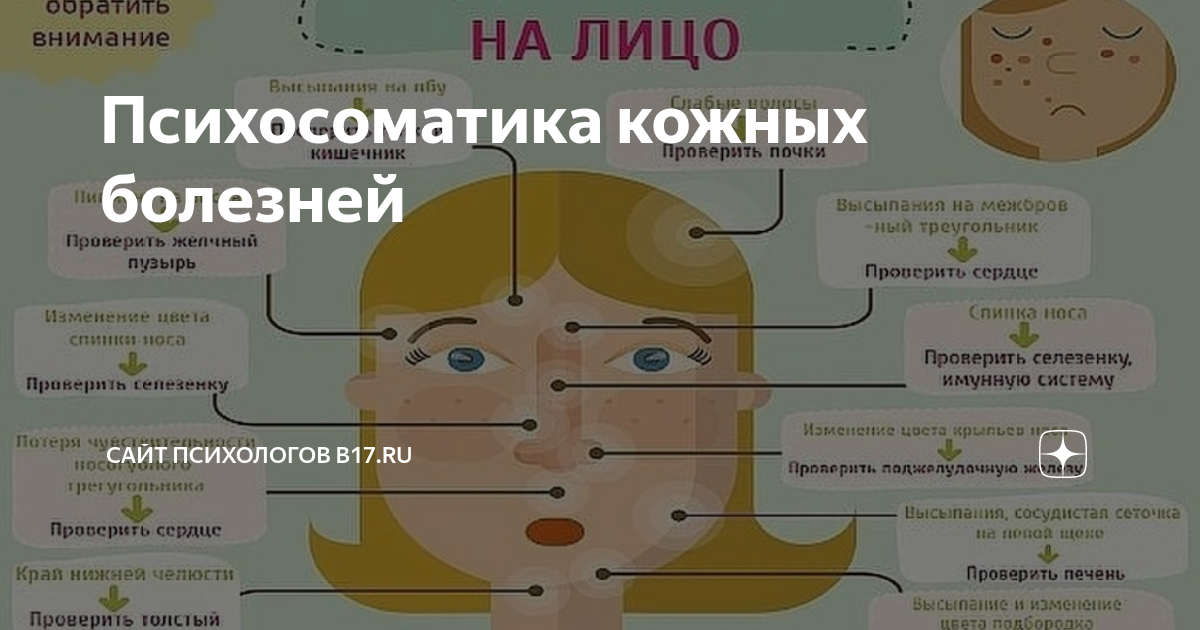 Психосоматика кожных заболеваний на лице. Кожные болезни психосоматика. Заболевание кожи рук психосоматика. Психосоматика кожных заболеваний на теле у женщины. Сайт психологов в17 ру