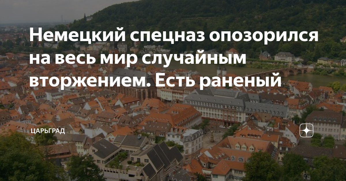 Немецкий спецназ опозорился на весь мир случайным вторжением. Есть ...
