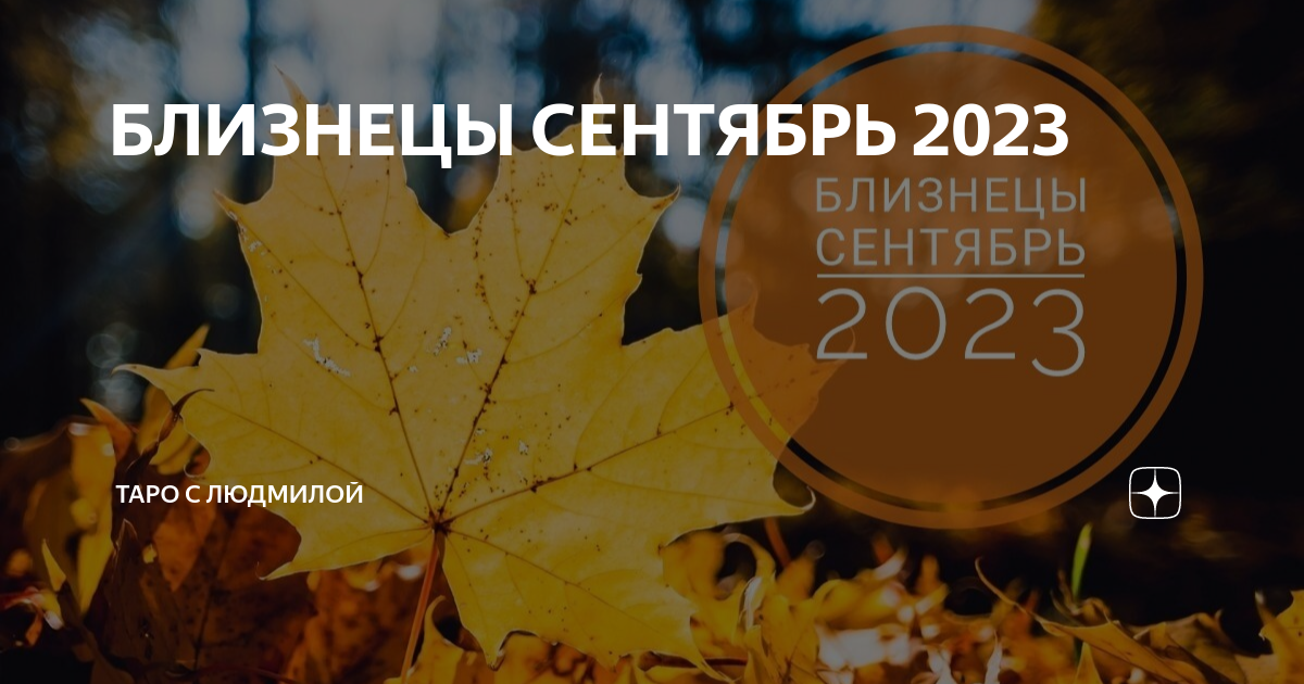Близнецы сентябрь 2025г. 8 сентября близнецы.