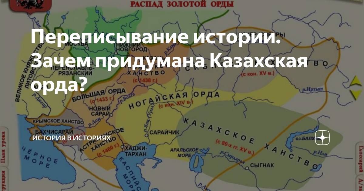 Ак орда и казахское ханство