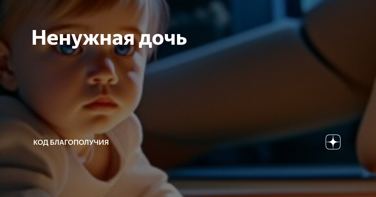Ненужная дочь | Код Благополучия | Дзен