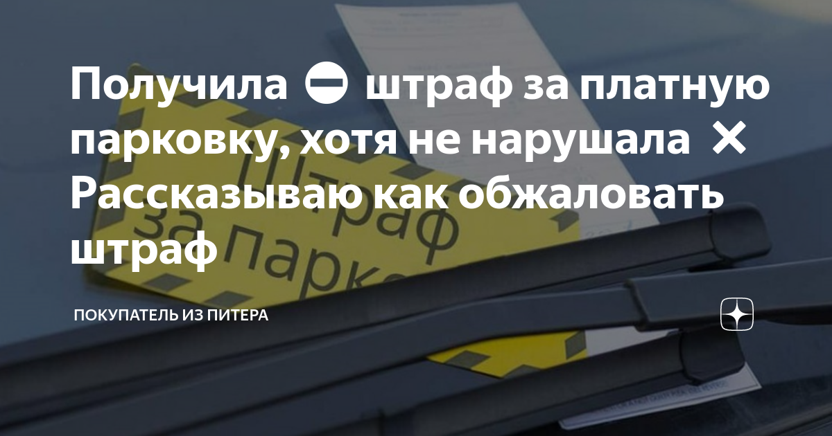 как проверить штраф за платную парковку спб