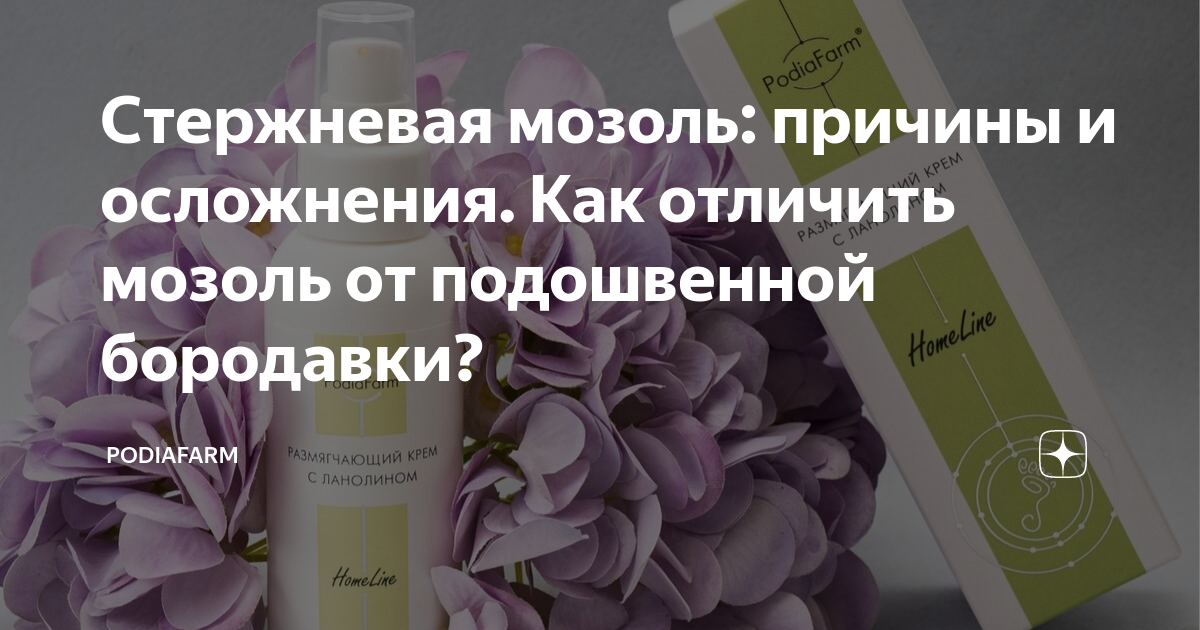 Стержневая мозоль: причины и осложнения. Как отличить мозоль от ...