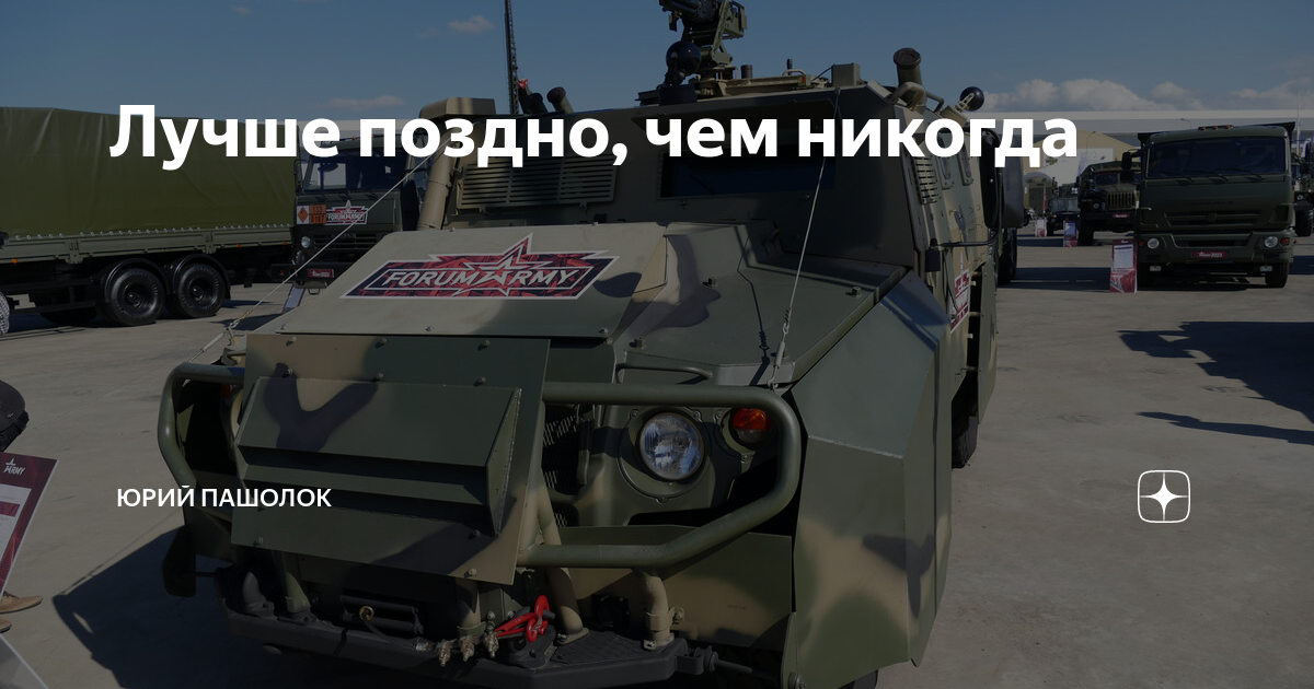 Лучше поздно, чем никогда | Юрий Пашолок | Дзен