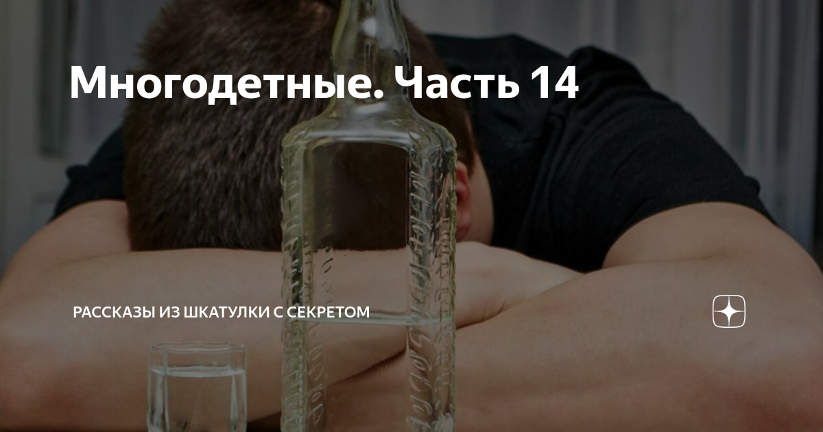 Многодетные. Часть 14 | Рассказы из шкатулки с секретом | Дзен