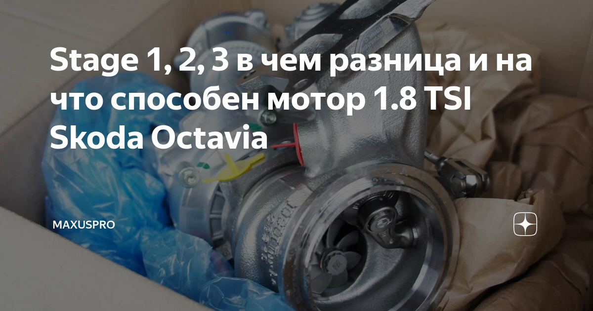 Шкода стейдж 3