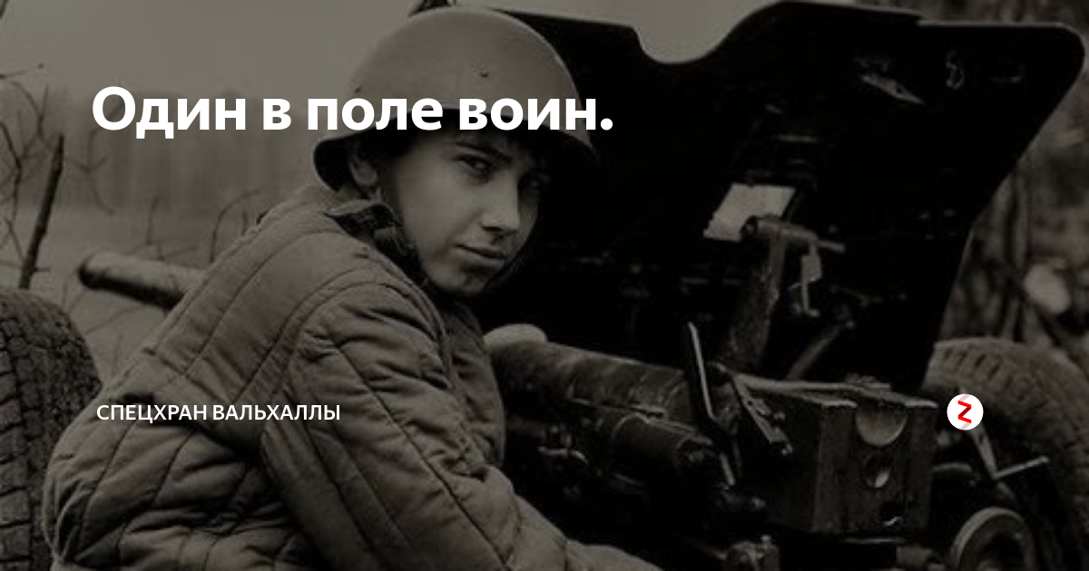 Один в поле воин Плакат купить за 690 ₽ в интернет-магазине Print Bar VSY-270717