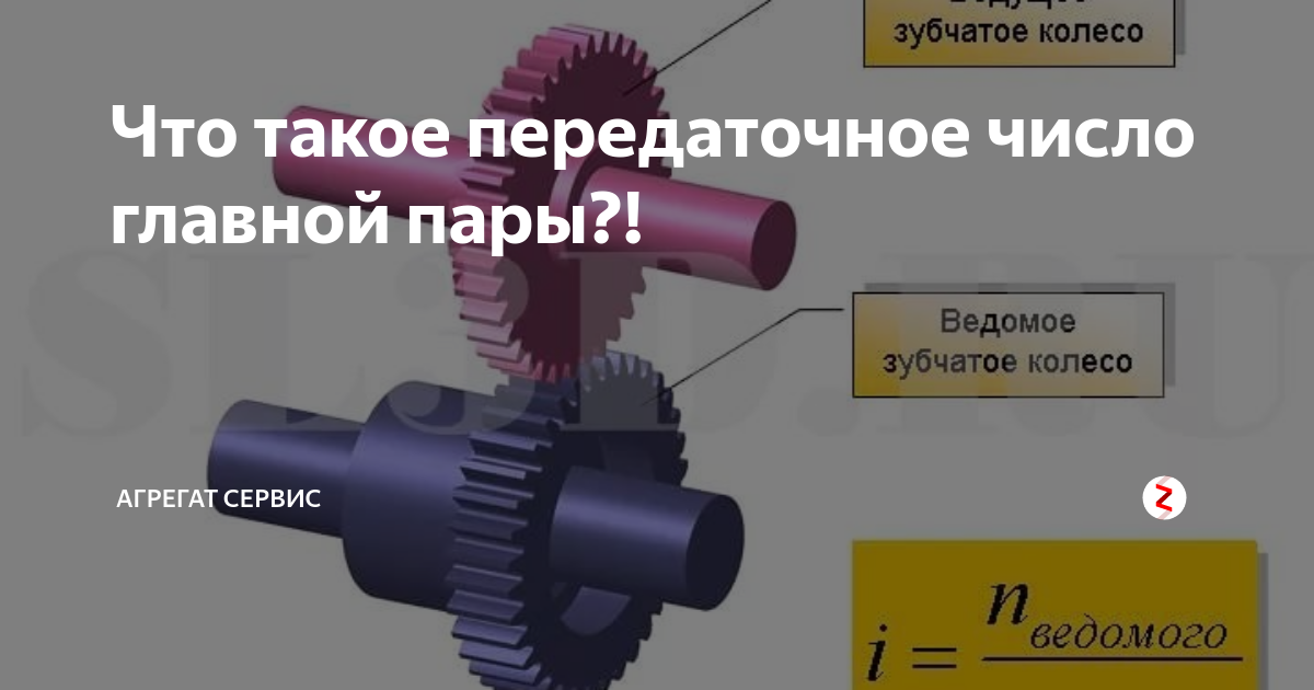 что такое передаточное число