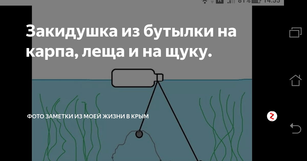 Жерлица-кружок из бутылки - Сообщество "Бушкрафт" на DRIVE2