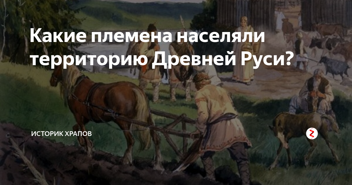 Какие племена населяли территорию Древней Руси? | Историк Храпов | Дзен