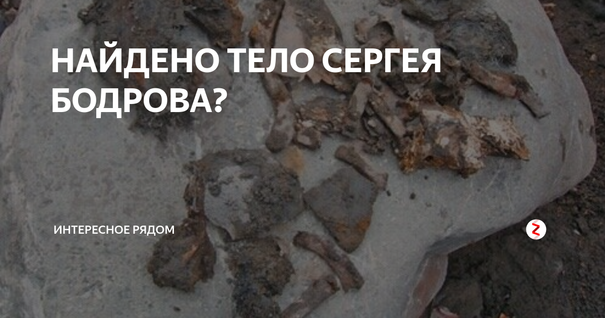 Человеческие останки обнаружили на месте гибели группы Сергея Бодрова