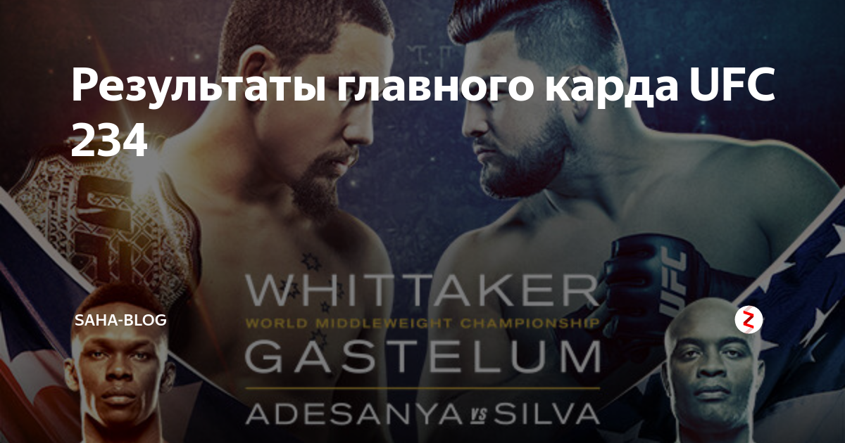 UFC 254 кард полный