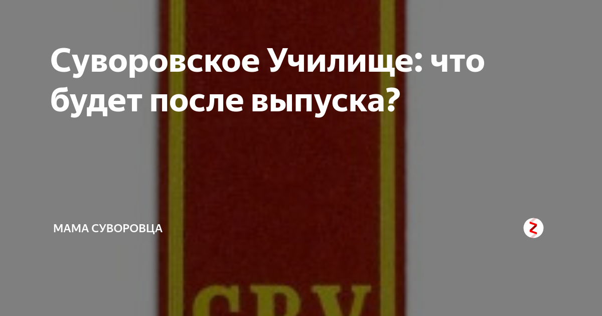 Суворовское Училище: что будет после выпуска? | Мама Суворовца | Дзен