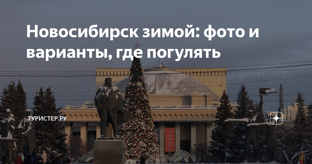 новосибирск где погулять зимой