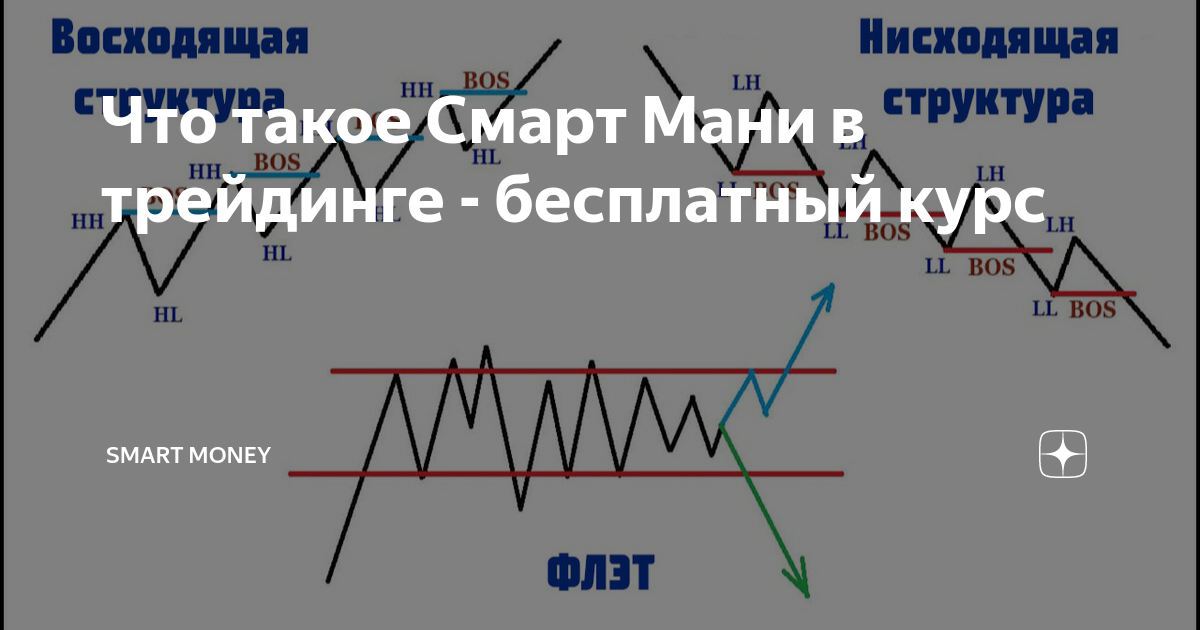 Что такое Смарт Мани в трейдинге - бесплатный курс | Smart Money | Дзен