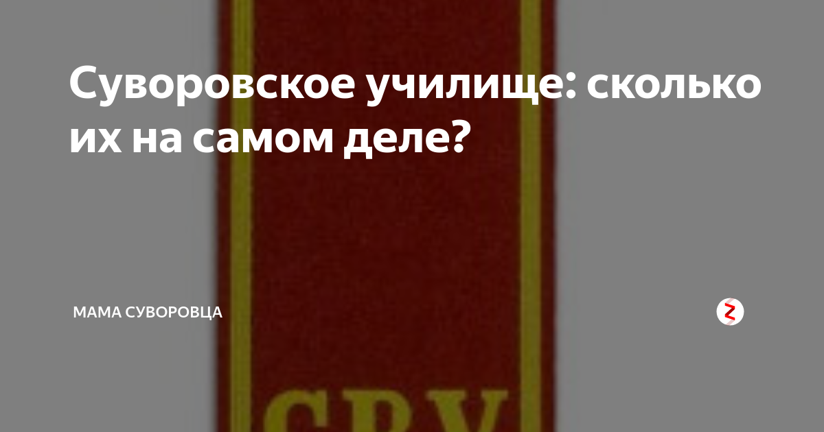 Суворовское училище: сколько их на самом деле? | Мама Суворовца | Дзен