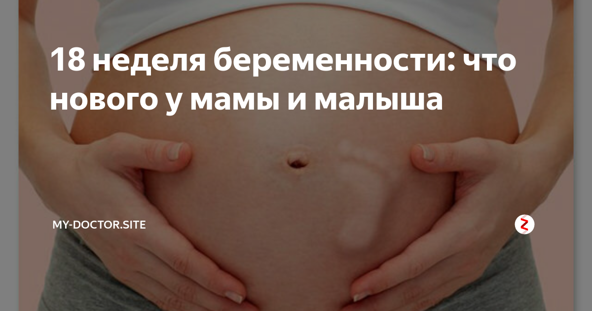 18 недель шевеление плода