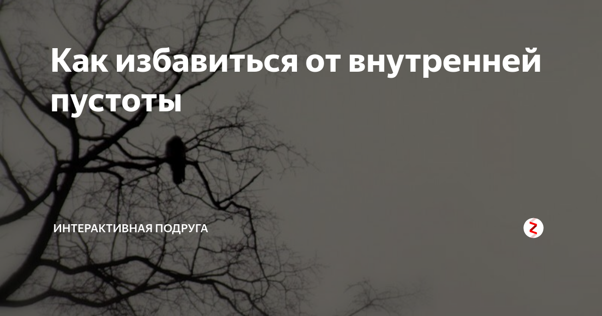 Почему пусто внутри. Почему пусто внутри