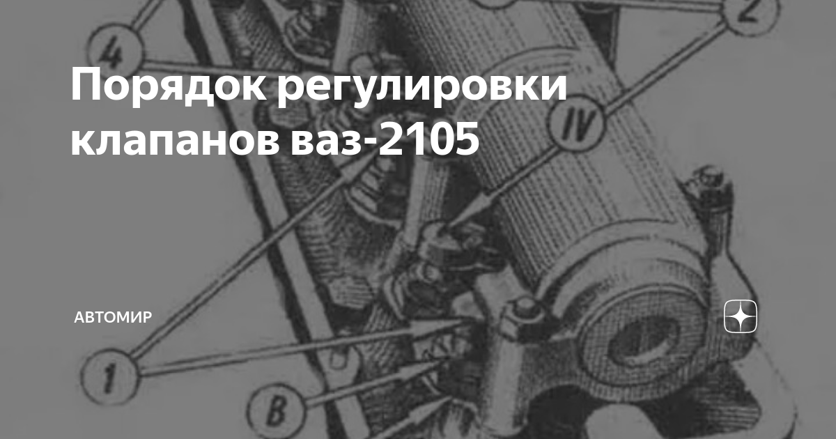 Регулировка клапанов ВАЗ 2101- 07 самодельным приспособлением.