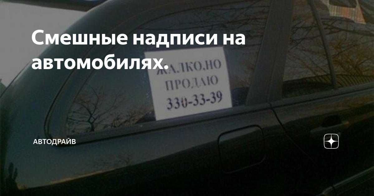 Смешные надписи на автомобилях. | Автодрайв | Дзен