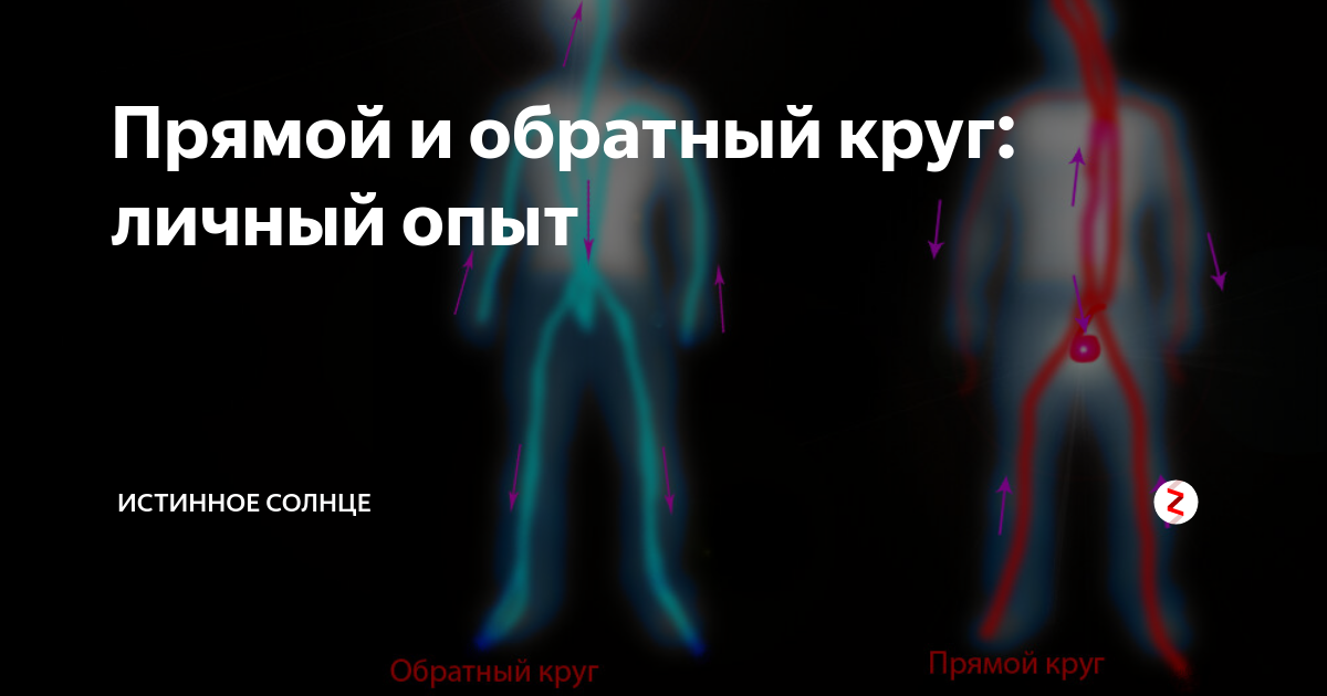 Прямой и обратный круг: личный опыт | Истинное Солнце | Дзен