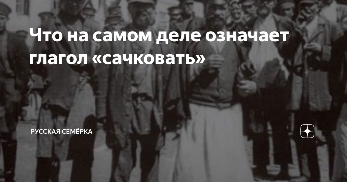 Что на самом деле означает глагол «сачковать» | Русская Семёрка | Дзен