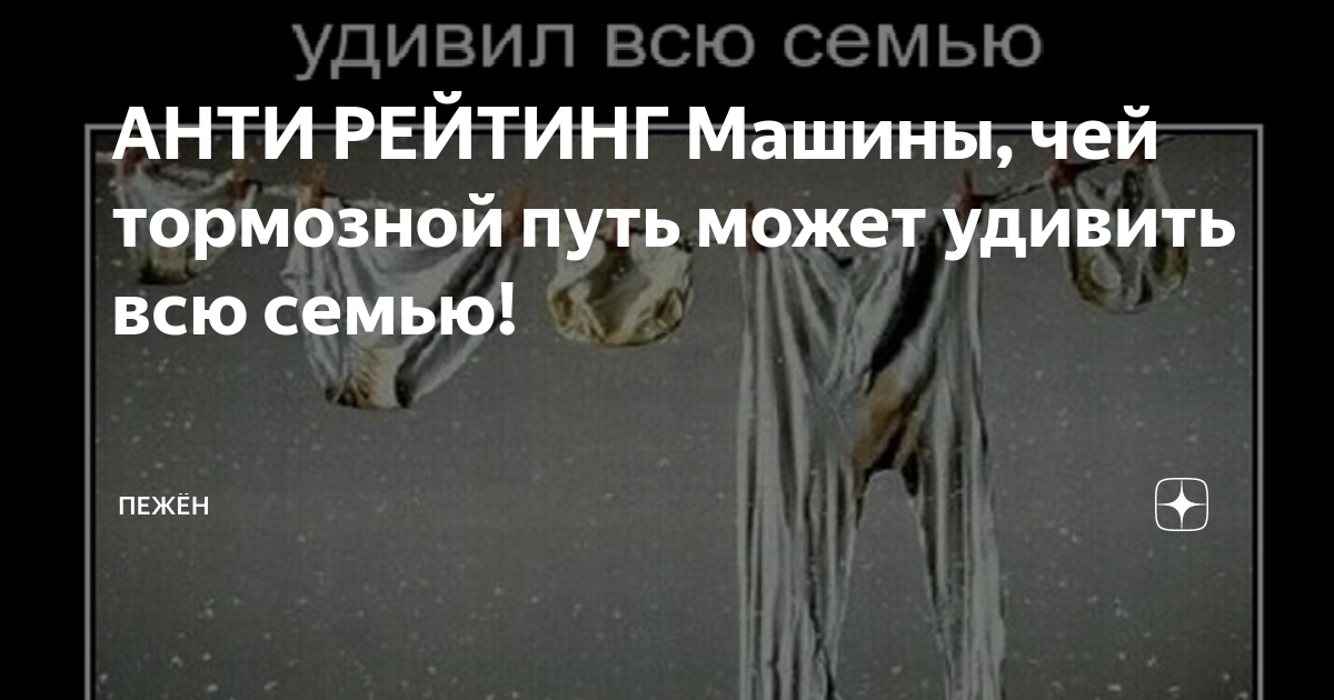 Тормозной путь удивил всю семью картинка