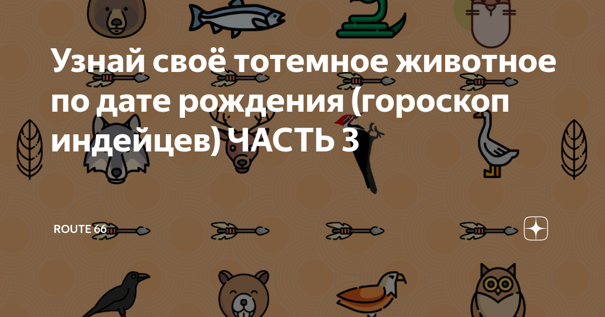 Тотемное животное тест