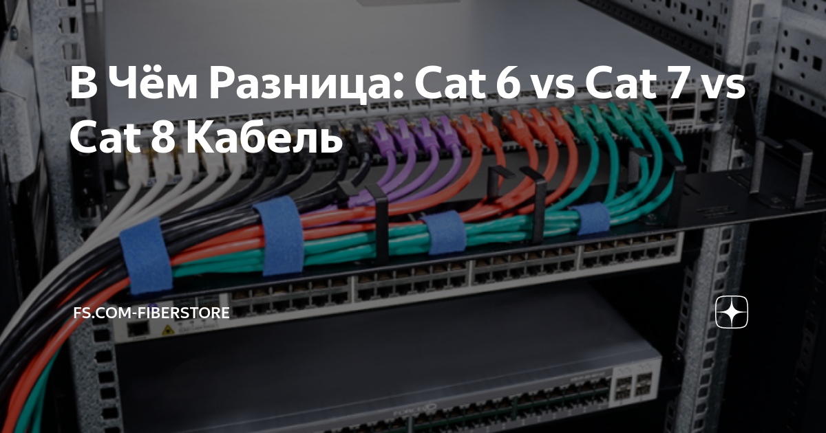 В Чём Разница Cat 6 vs Cat 7 vs Cat 8 Кабель Дзен