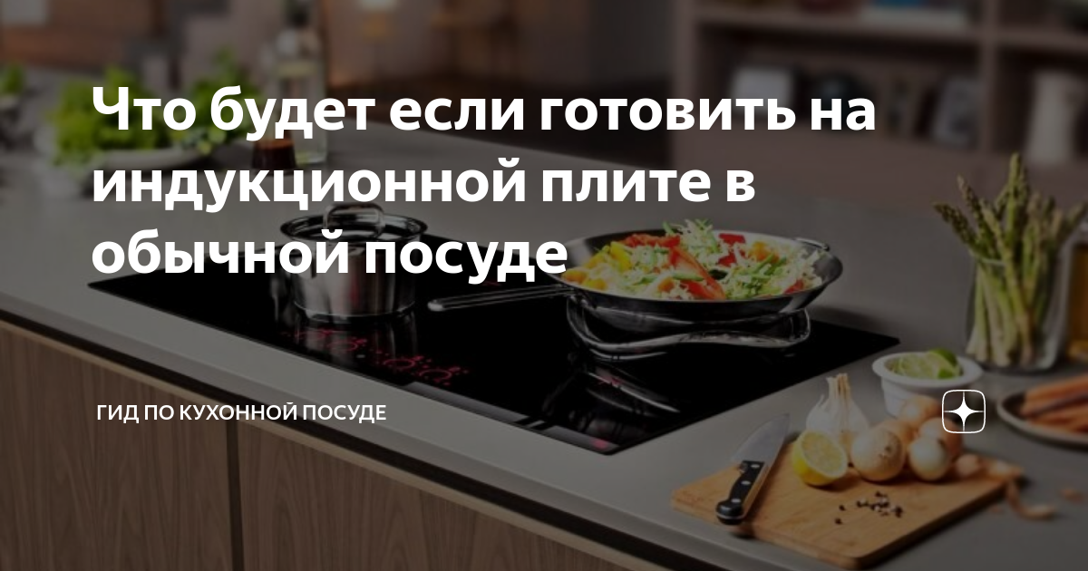 Что будет если готовить на индукционной плите в обычной посуде | Гид по ...