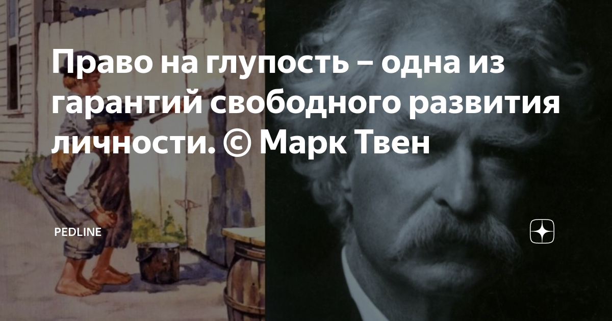 Фразу понял принял. Право на глупость одна из гарантий свободного развития личности.