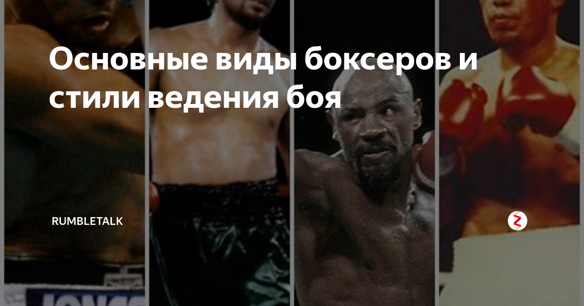 Основные виды боксеров и стили ведения боя | RumbleTalk | Дзен