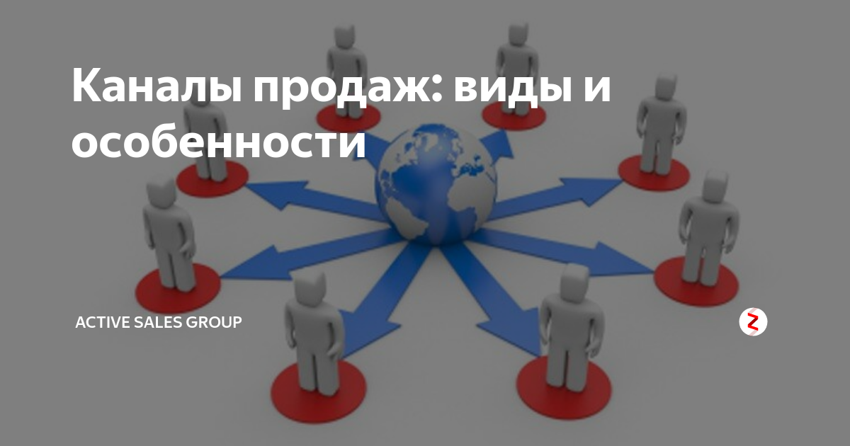 Каналы продаж: виды и особенности | Активные продажи в В2В | Дзен