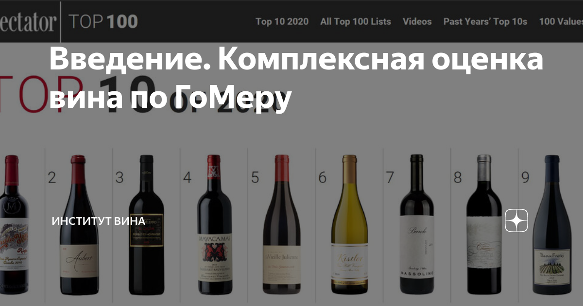 Оценка вина по фото
