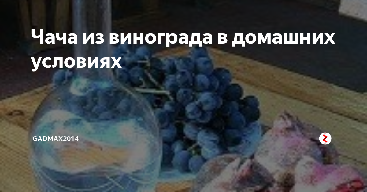 Чача из винограда в домашних условиях — грузинский рецепт