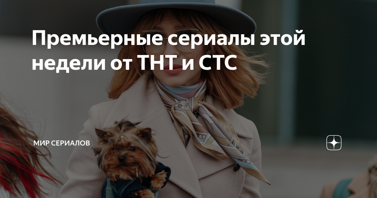 Премьерные сериалы этой недели от ТНТ и СТС | Мир сериалов | Дзен