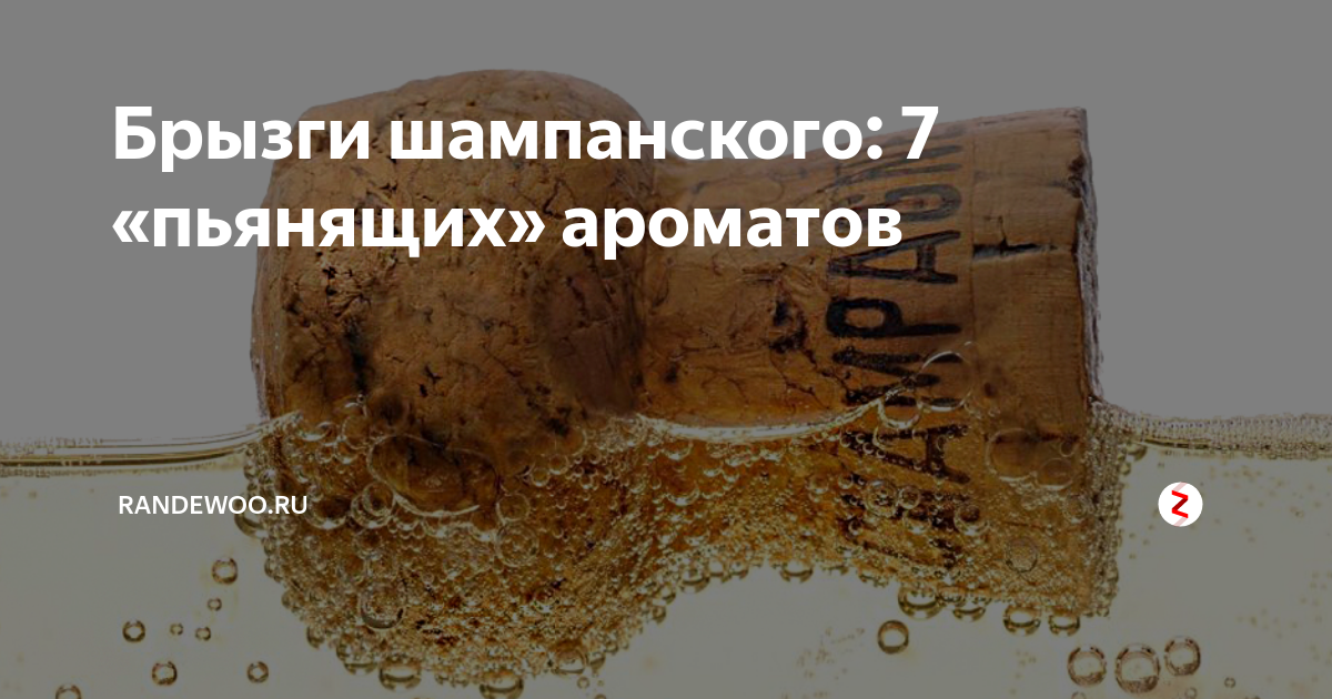 Брызги шампанского: 7 «пьянящих» ароматов | Randewoo.ru | Всё о ...
