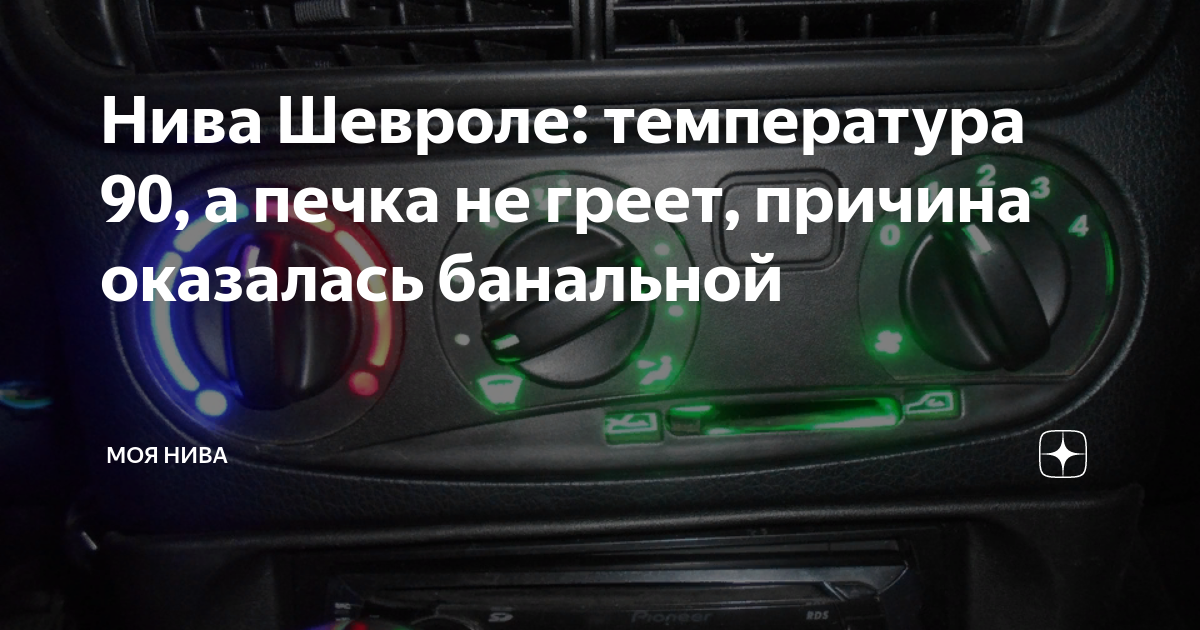 Печка у Нивы совсем не греет? Исправляем проблему своими руками | Нивавод 4х4 | Дзен