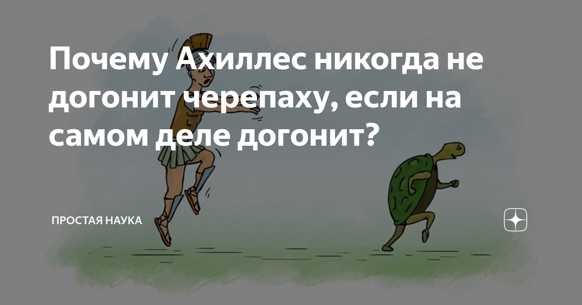 Никогда не догонит черепаху. Ахиллес никогда не догонит черепаху. Догонит ли Ахилл черепаху. Почему Ахилл никогда не догонит черепаху.