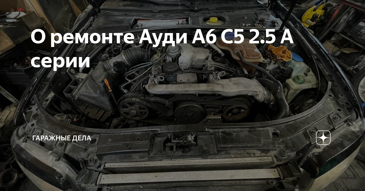 Комплекты ГРМ для AUDI A6 C4, C5, C6, C7, C8