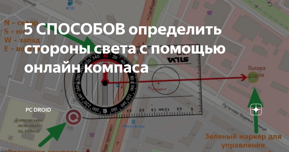 Карта спб стороны света