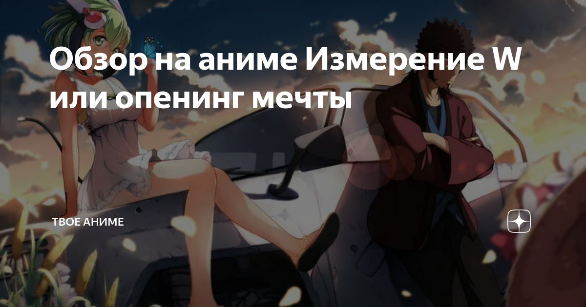 Обзор на аниме Измерение W или опенинг мечты