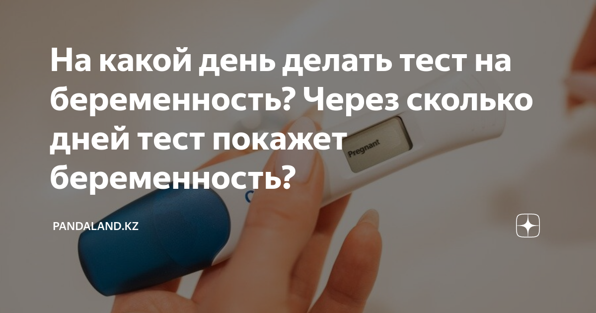 Как и когда делать тест на беременность, чтобы получить точный результат