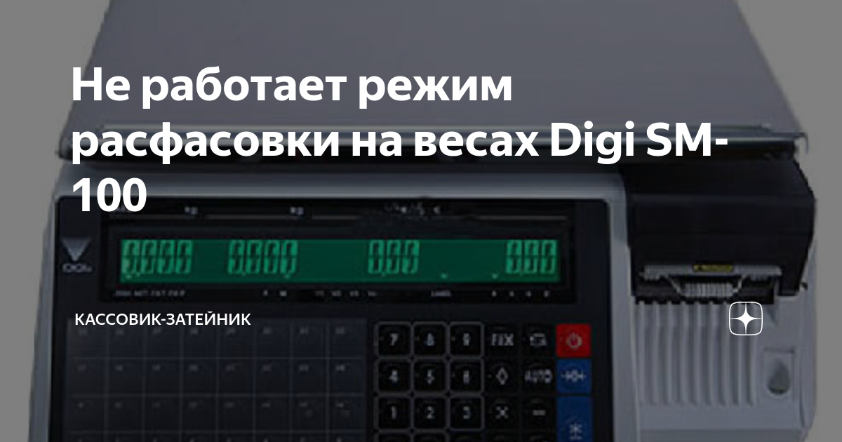 Поверка весов с печатью этикетки DIGI SM-100 BS6